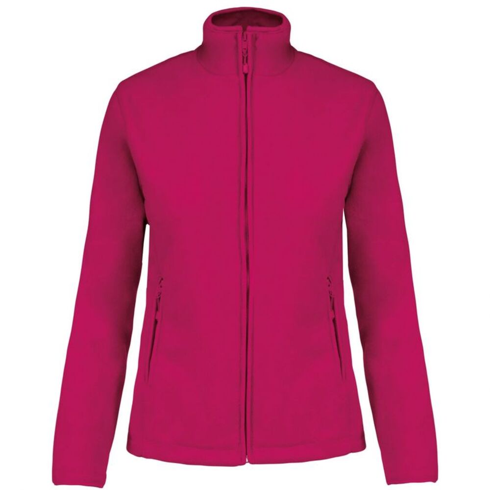 Kariban Womens/Ladies Maureen Microfleece Jacket / Fuchsia